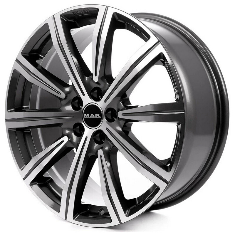 Литі диски Mak Birmingham R20 W8.5 PCD5x112 ET29 DIA66.6 (gun metal mirror face)