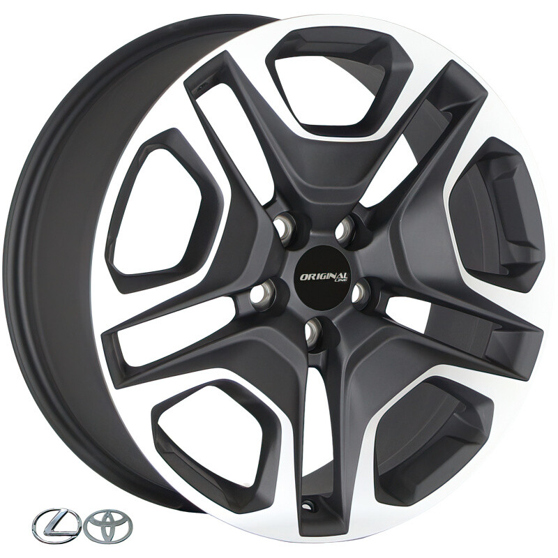 Литі диски ZF TL0072 R19 W7.5 PCD5x114.3 ET40 DIA60.1 (MCB)