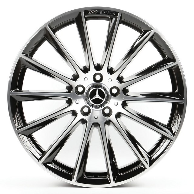 Литі диски Replica Mercedes (MR580) R20 W10 PCD5x112 ET48.1 DIA66.6 (BKF)