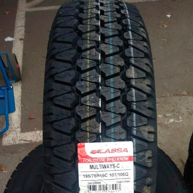 Всесезонні шини Lassa Multiways-C 195/75 R16C 110/108R-зображення-4
