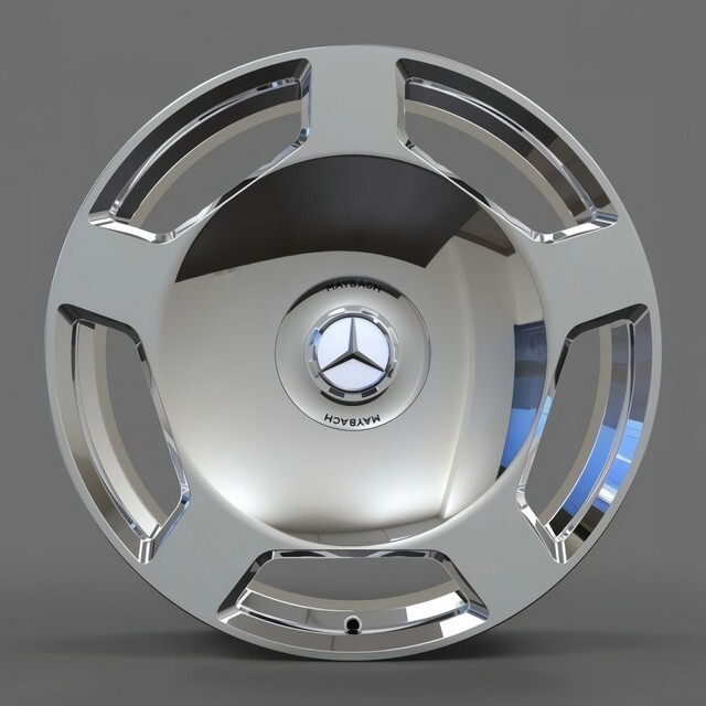 Литі диски Replica Mercedes (MR1) R22 W10 PCD5x130 ET25 DIA84.1 (silver polished)