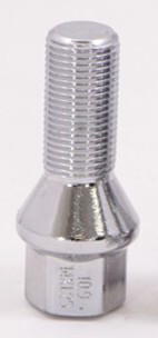 Колісні болти ZW Конус (M12x1.5x23/49 NEX17) Хром B 001