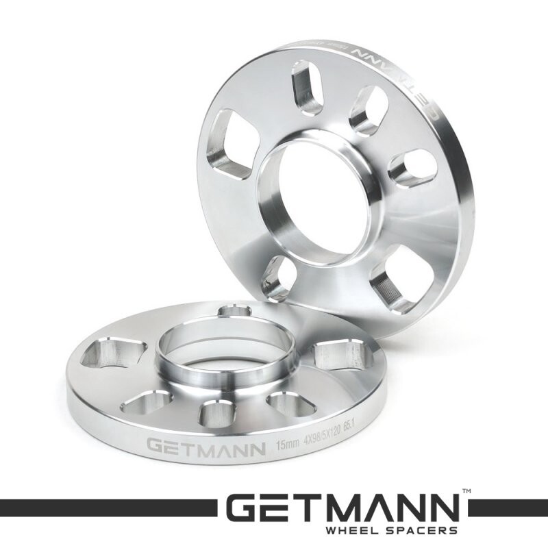 GETMANN | Колісна проставка 15мм PCD від 4x98 до 5x120 DIA 65.1 Лита (Citroen, Peugeot, Volvo) GETMANN | Колісна проставка 15мм PCD від 4x98 до 5x120 DIA 65.1 Лита (Citroen, Peugeot, Volvo)