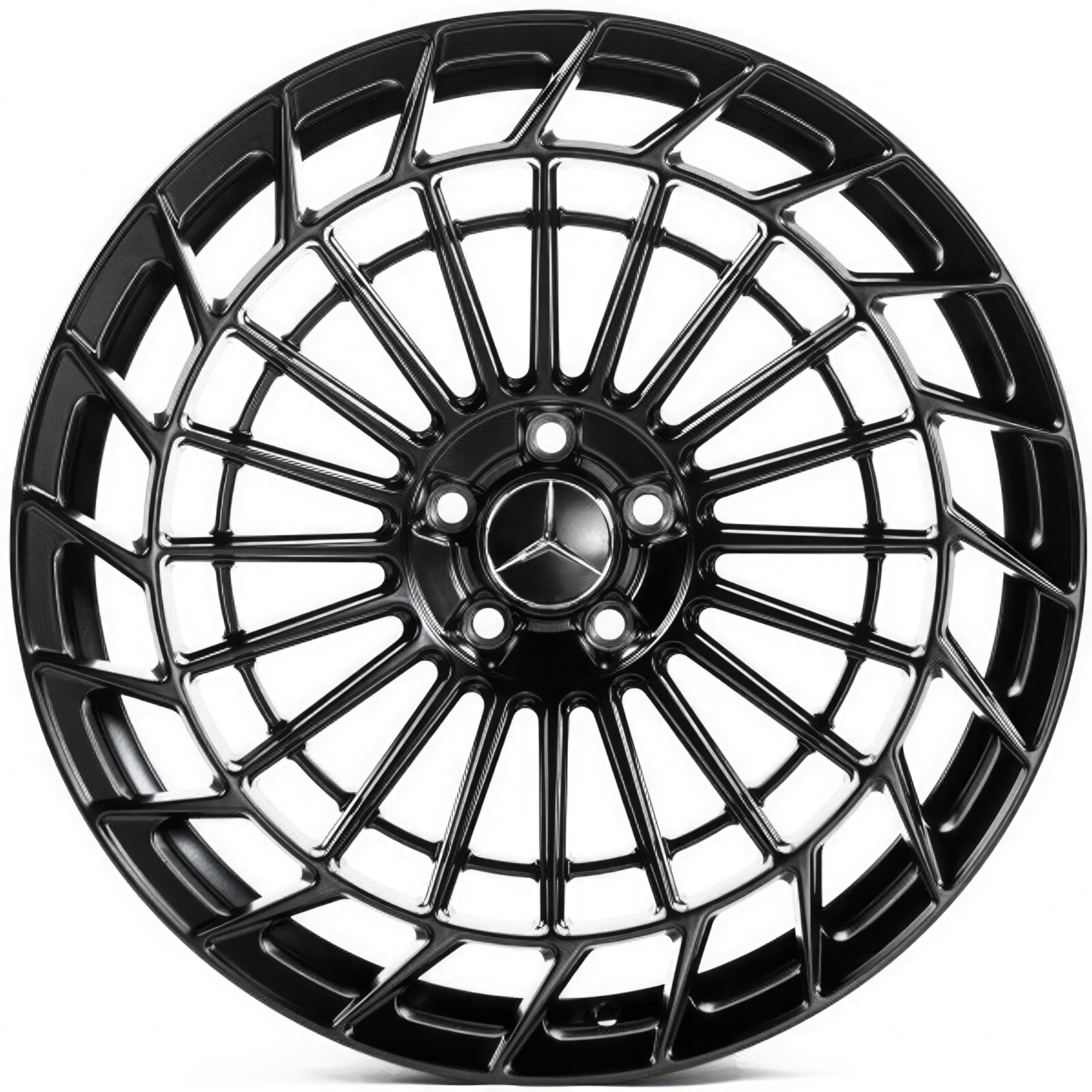Литі диски Replica Mercedes (MR953) R21 W10 PCD5x112 ET44 DIA66.45 (satin black)