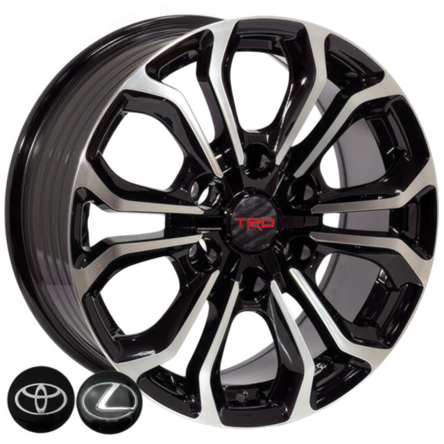 Литі диски ZF FBX198 R17 W7.5 PCD6x139.7 ET25 DIA106.1 (BMF)