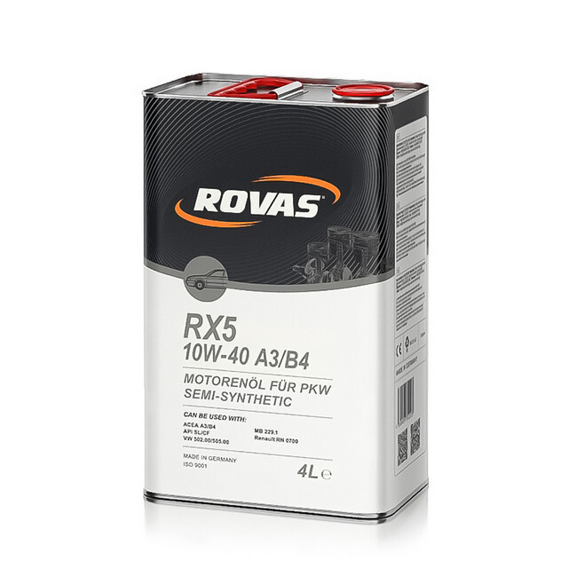 Моторна олива Rovas Diesel 10W-40 B4 (5л.)