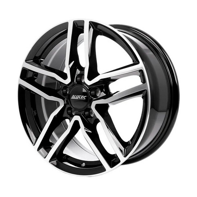 Литі диски Alutec Ikenu R16 W6.5 PCD5x100 ET38 DIA57.1 (black)-зображення-1