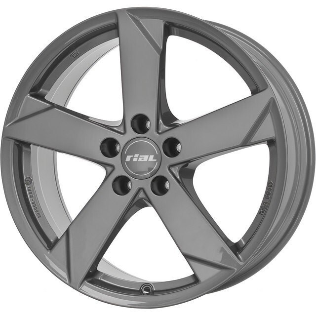 Литі диски Rial Kodiak R17 W7.5 PCD5x112 ET28 DIA66.6 (graphite)-зображення-1