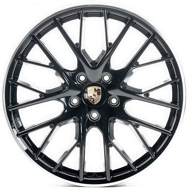 Литі диски Replica PR03 R21 W11.5 PCD5x130 ET69 DIA71.6 (gloss black machined lip)