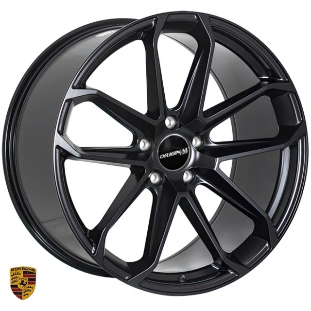 Литі диски Replica Porsche (878) R19 W8.5 PCD5x130 ET50 DIA71.6 (satin black) Литі диски Replica Porsche (878) R19 W8.5 PCD5x130 ET50 DIA71.6 (satin black)