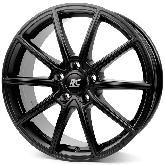 Литі диски RC Design RC-32 R18 W9 PCD5x112 ET30 DIA66.6 (black)-зображення-1