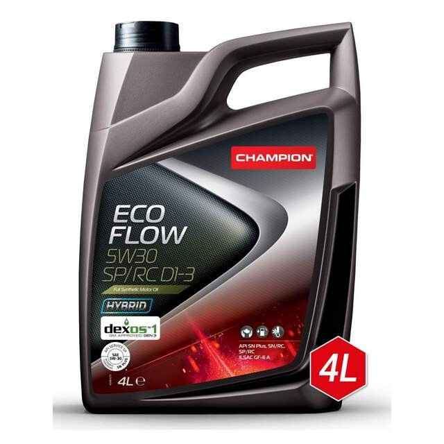 Моторна олива Champion Eco Flow 5W-30 SP/RC D1-3 (4л.) Моторна олива Champion Eco Flow 5W-30 SP/RC D1-3 (4л.)