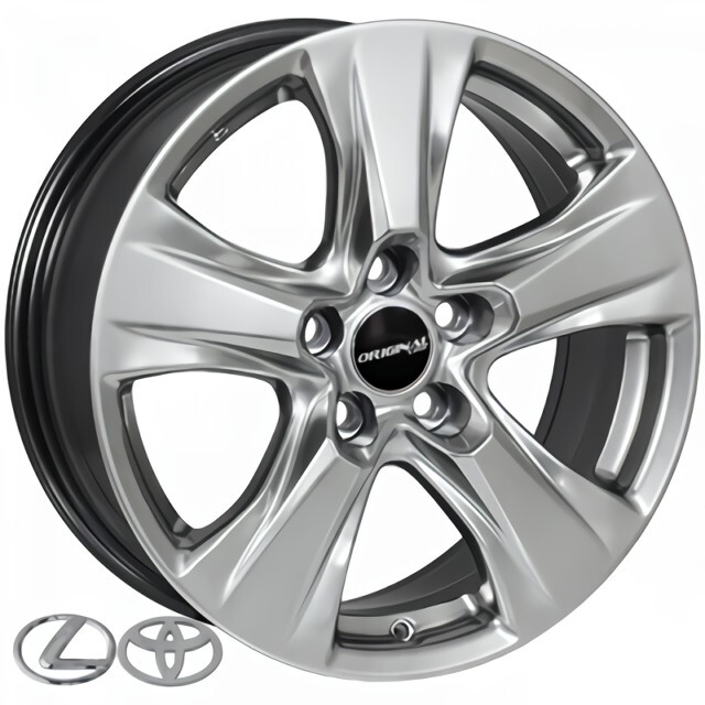 Литі диски Replica Lexus (BK-Y0112) R17 W7 PCD5x114.3 ET35 DIA60.1 (HB)