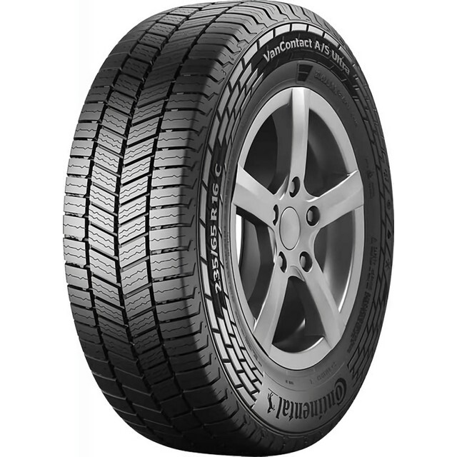 Всесезонні шини Continental VanContact A/S Ultra 225/75 R16C 121/120R 10PR-зображення-1