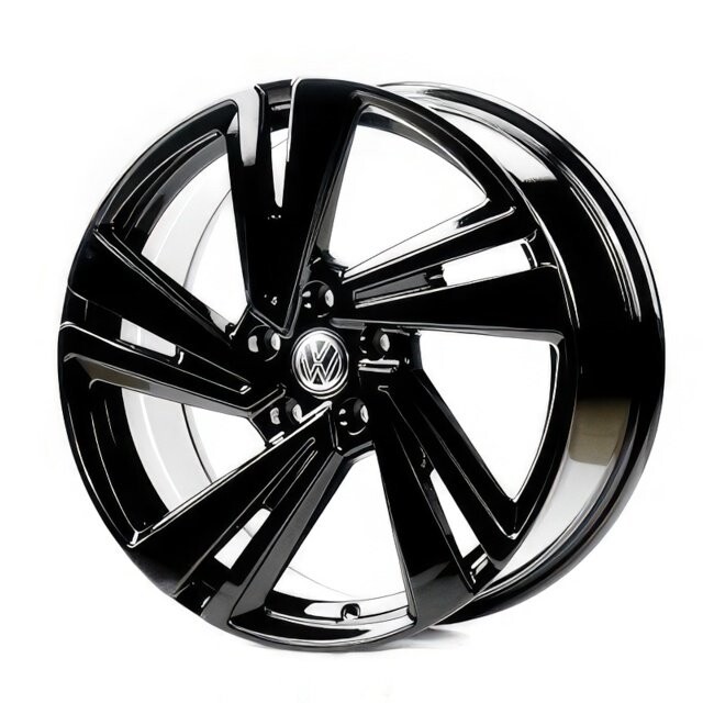 Volkswagen (VV5641) gloss black Литі диски Replica Volkswagen (VV5641) R20 W9 PCD5x112 ET33 DIA66.5 (gloss black)