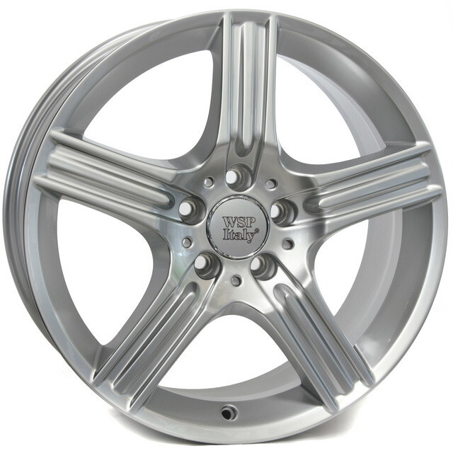 Литі диски WSP Italy Mercedes (W763) Dione R18 W8.5 PCD5x112 ET48 DIA66.6 (silver)-зображення-1