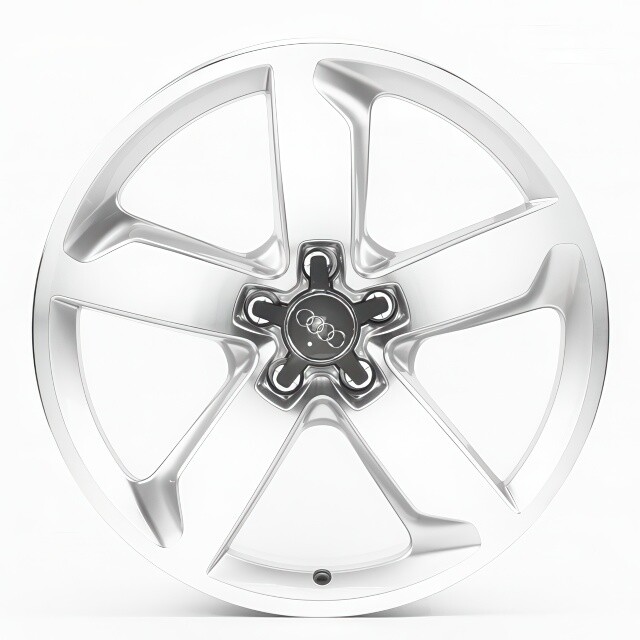 Литі диски Replica Audi (A738) R19 W8 PCD5x112 ET39 DIA66.6 (silver machined face)