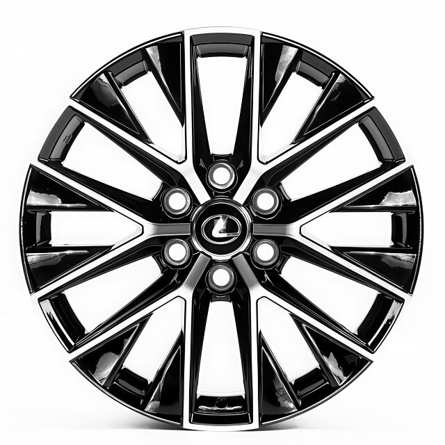 Литі диски Replica Lexus (LX3219) R20 W8 PCD6x139.7 ET55 DIA95.1 (black machined face)