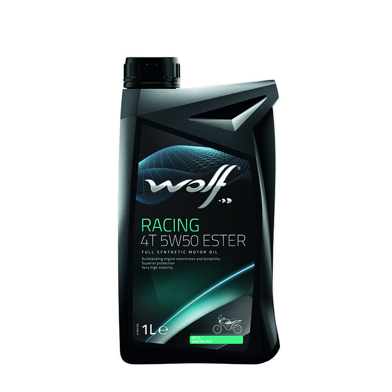 Моторне масло Wolf Racing 4T Ester 5W-50 (1л.)