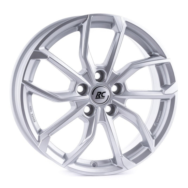 Литі диски RC Design RC-34 R16 W6.5 PCD5x114.3 ET50 DIA67.1 (silver)