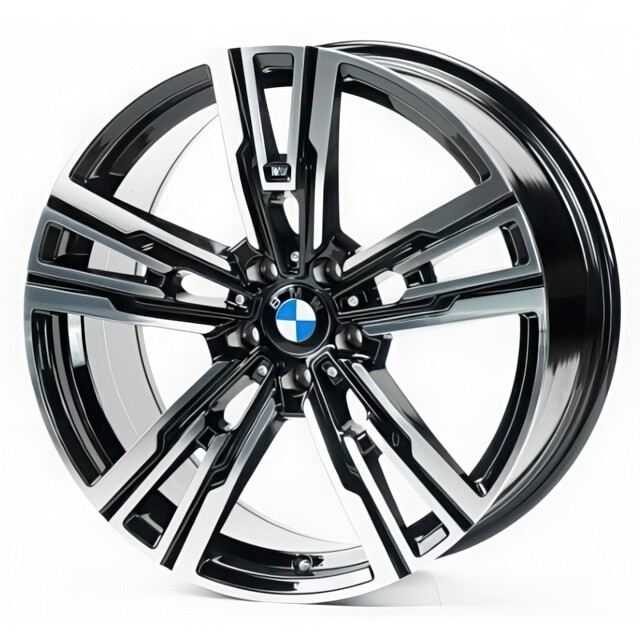 Литі диски Replica BMW (B5661) R19 W8.5 PCD5x112 ET27 DIA66.6 (black machined face)