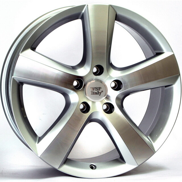 Литі диски WSP Italy Volkswagen (W451) Dhaka R20 W9 PCD5x120 ET60 DIA65.1 (silver polished)