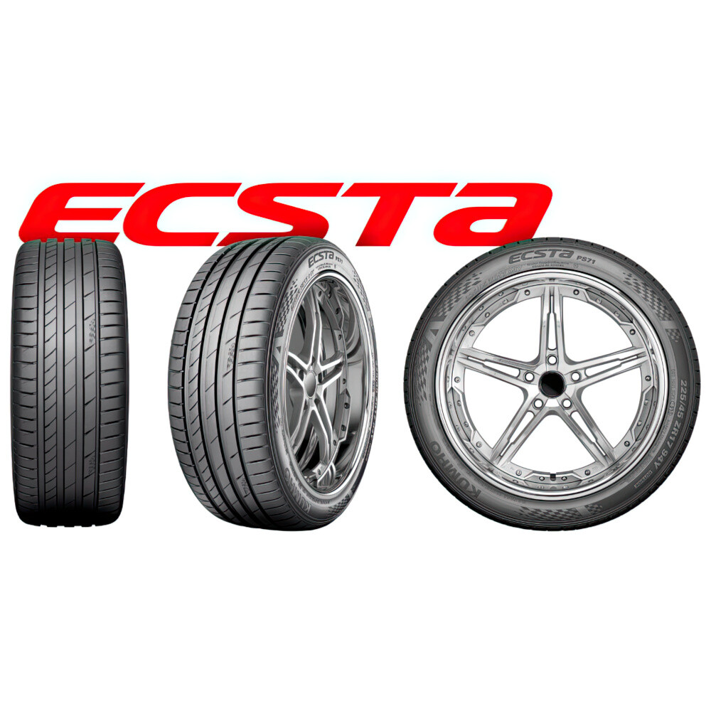 Літні шини Kumho Ecsta PS71 235/55 ZR19 101Y-зображення-4