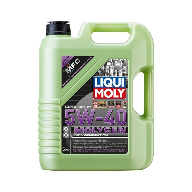 Олива моторна Liqui Moly Molygen New Generation 5W-40 (Каністра 5л.)