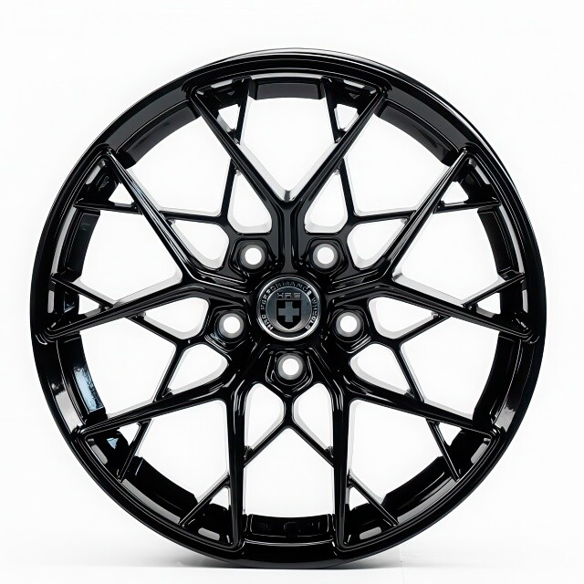 Ковані диски Flow Forming FF754 R17 W7.5 PCD5x112 ET35 DIA66.5 (black)-зображення-1