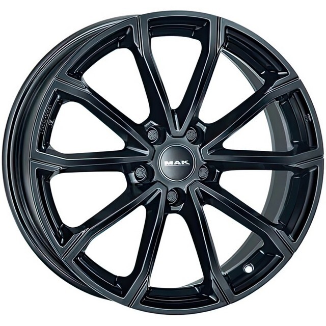 Литі диски Mak DaVinci R18 W8 PCD5x112 ET39 DIA66.45 (gloss black)-зображення-1