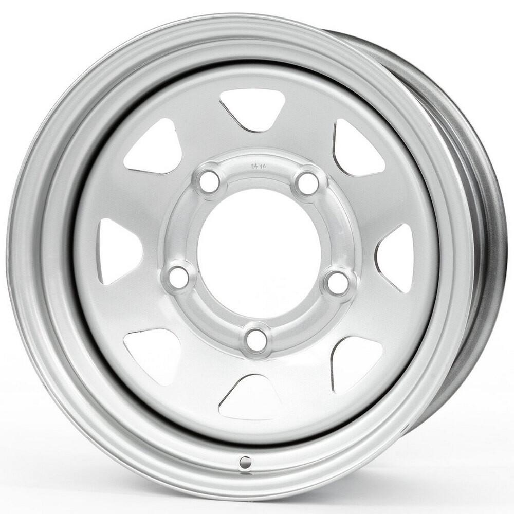 Сталеві диски Dotz Dakar R15 W6.5 PCD6x139.7 ET12 DIA110.1 (silver)-зображення-1