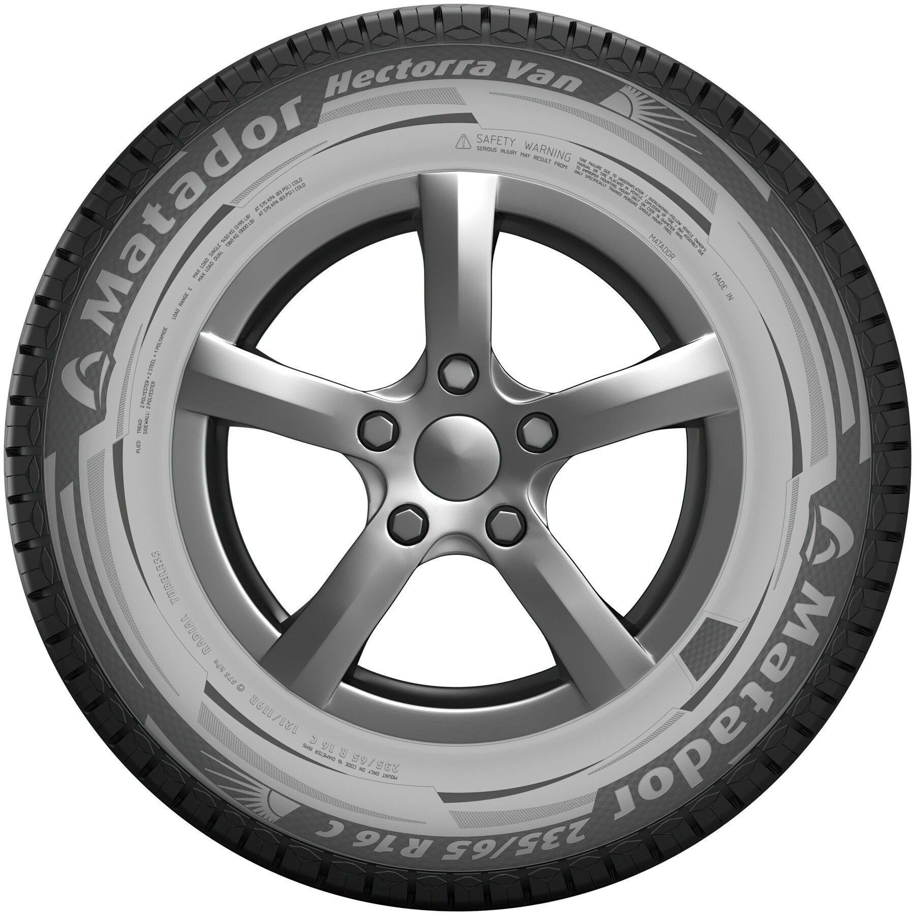 Літні шини Matador Hectorra Van 185/80 R14 102/100R 8PR *-зображення-2