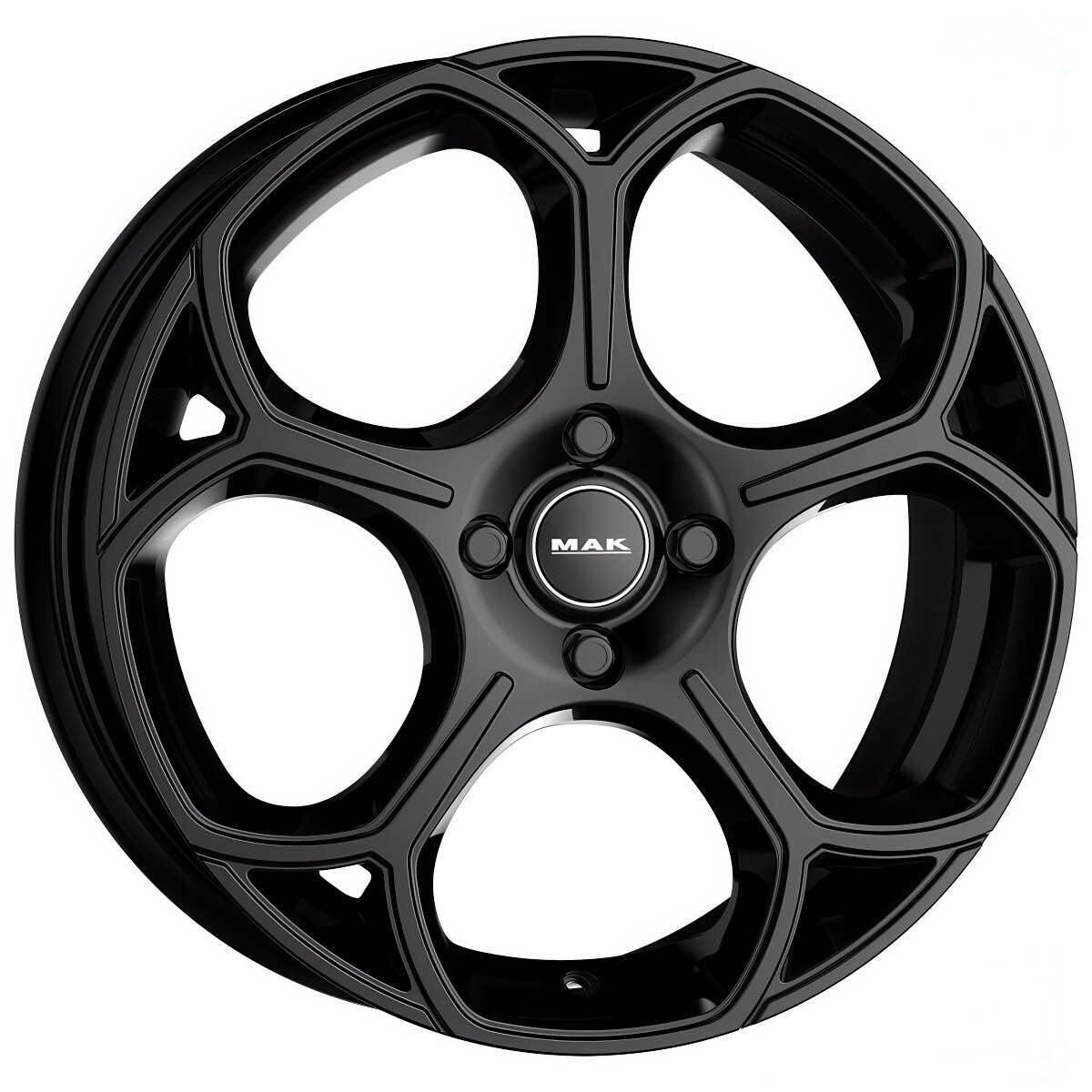 Литі диски Mak Monza R18 W7 PCD4x108 ET35 DIA65.1 (black)-зображення-1