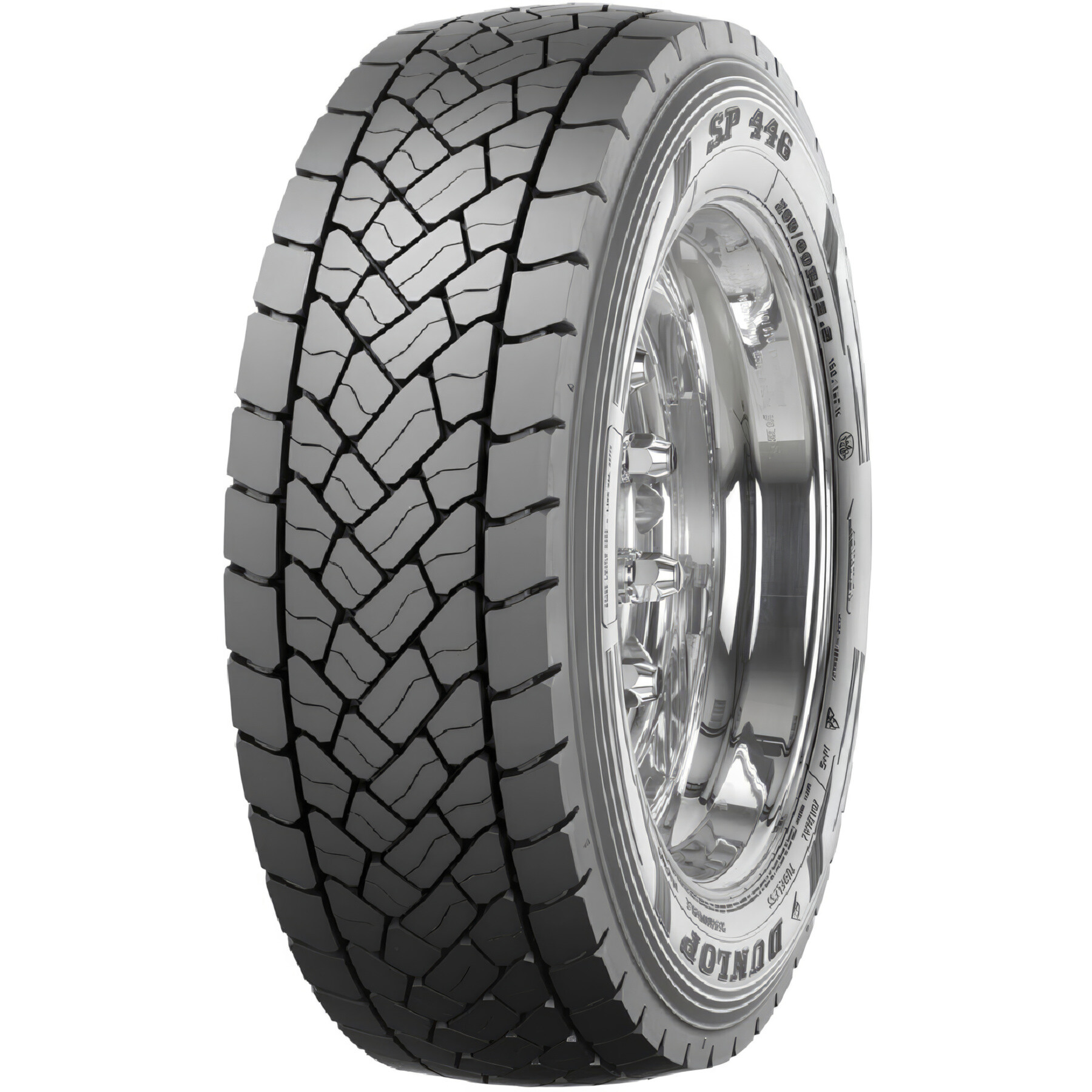 Вантажні шини Dunlop SP 446 (ведуча) 315/80 R22.5 156/154M-зображення-2