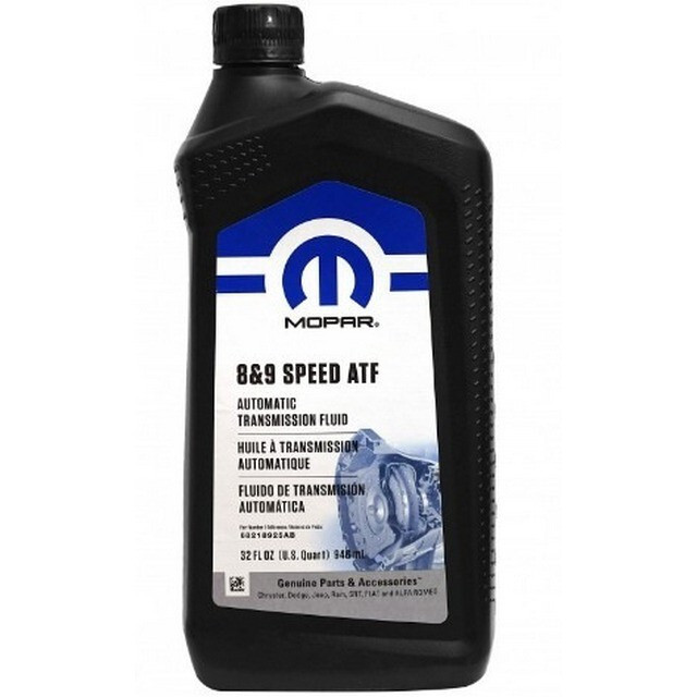 Гідравлічна олія Mopar 8&9 Speed ATF (1qt=0,946л.).-зображення-1