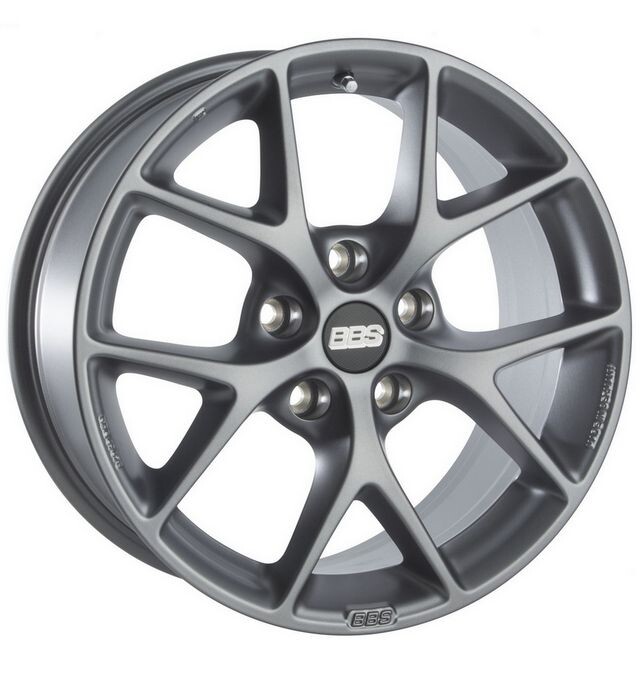 Литі диски BBS SR R18 W8 PCD5x112 ET35 DIA82 (satin himalaya grey)-зображення-1