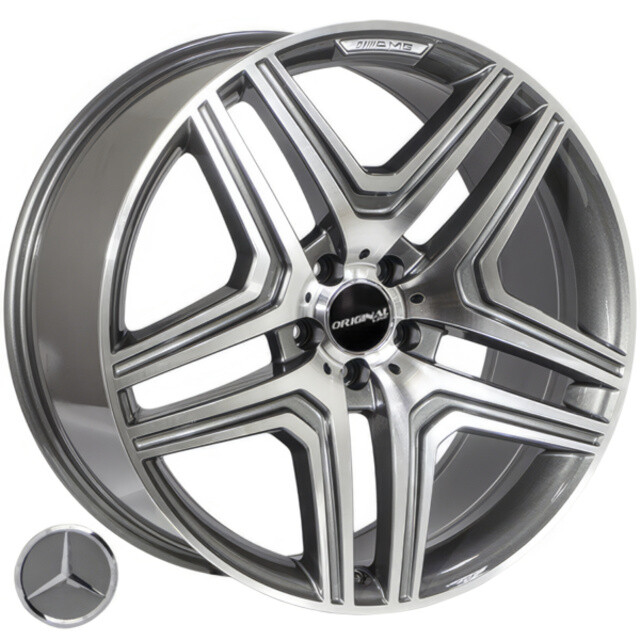 Литі диски ZH 824 R21 W10 PCD5x112 ET46 DIA66.6 (GMF)-зображення-1