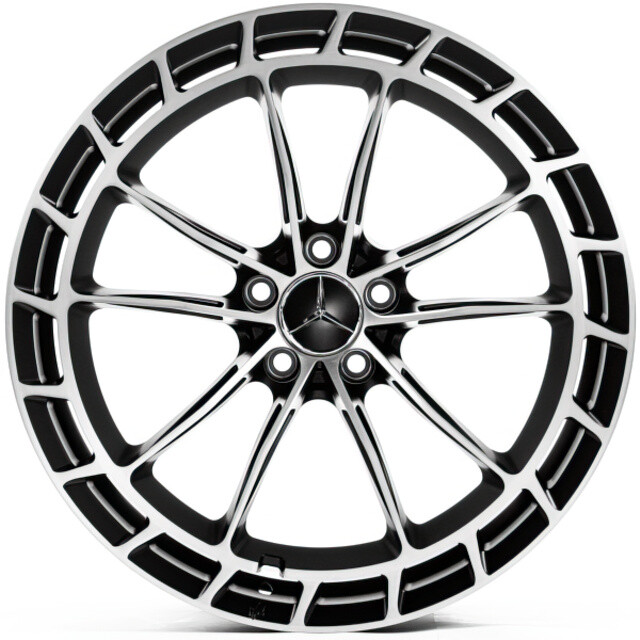 Литі диски WS Forged WS-MR008C R20 W11 PCD5x112 ET24 DIA66.45 (satin black brushed silver fac)-зображення-1