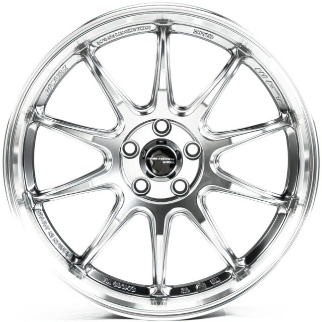 Литі диски Flow Forming FF8021 R17 W7.5 PCD5x100 ET35 DIA73.1 (hyper black machined lip)