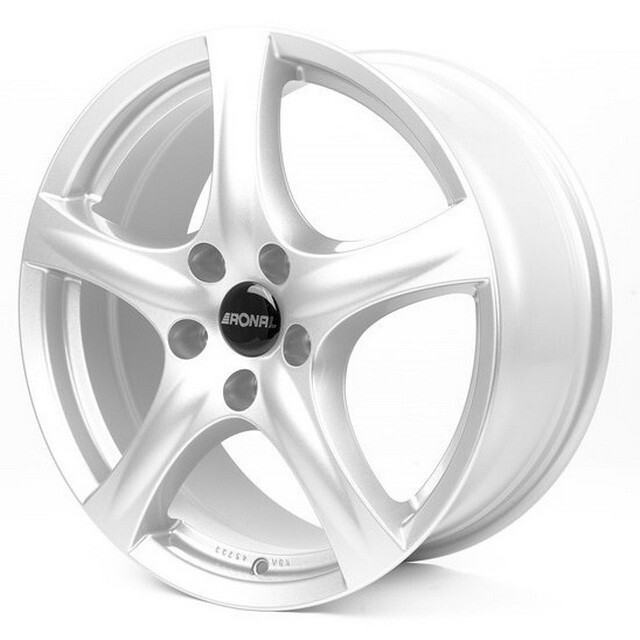 Литі диски Ronal R42 R15 W6 PCD5x100 ET38 DIA68 (crystal silver)-зображення-1