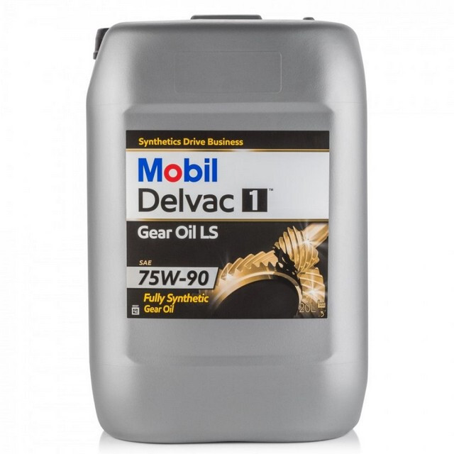 Трансмісійна олива Mobil Delvac 1 Gear Oil LS 75W-90 (20л.)