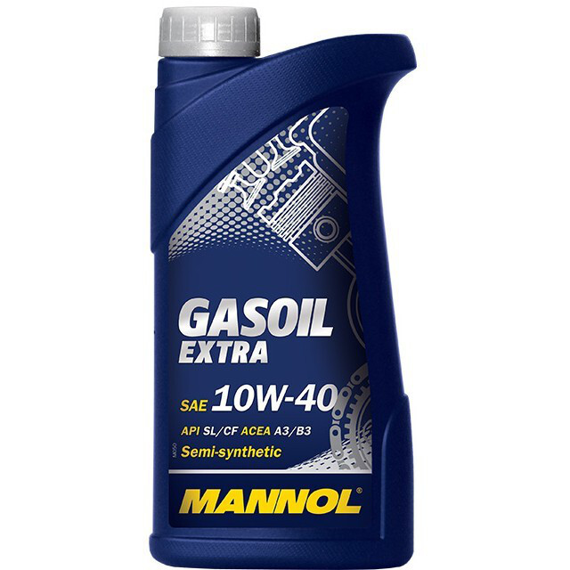 Моторна олива Mannol Gasoil Extra SL/CF A3/B3 SAE 10W-40 (1л.)