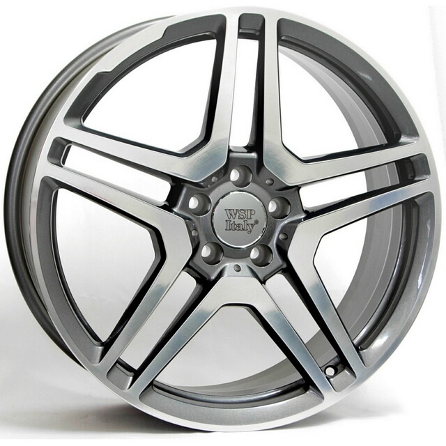 Литі диски WSP Italy Mercedes (W759) AMG Vesuvio R20 W8.5 PCD5x112 ET43 DIA66.6 (anthracite polished)-зображення-1