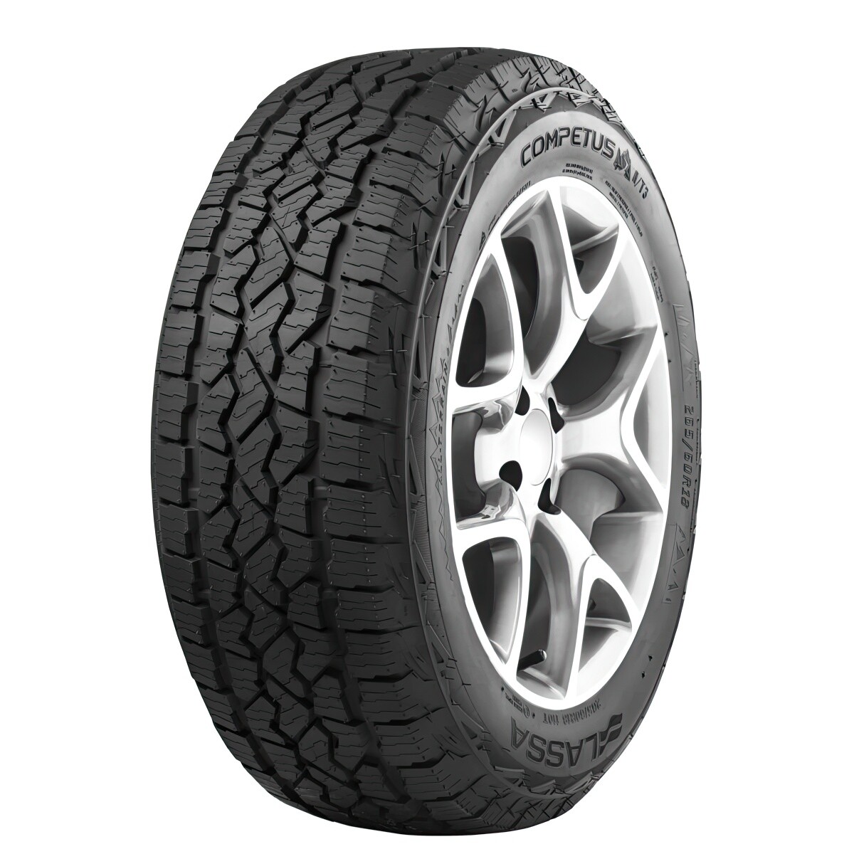 Всесезонні шини Lassa Competus A/T3 245/70 R16 111T XL-зображення-1