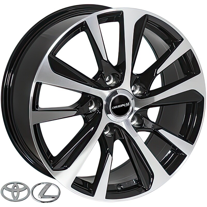 Литі диски Replica Toyota (0233) R20 W8.5 PCD5x150 ET45 DIA110.1 (BMF)-зображення-1