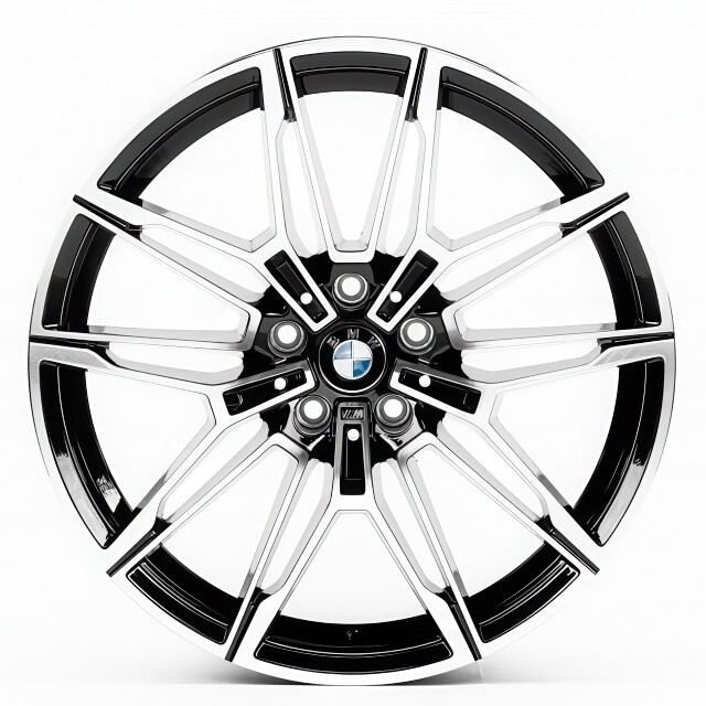 Литі диски Replica BMW (B294) R19 W8 PCD5x112 ET27 DIA66.6 (gloss black machined face)