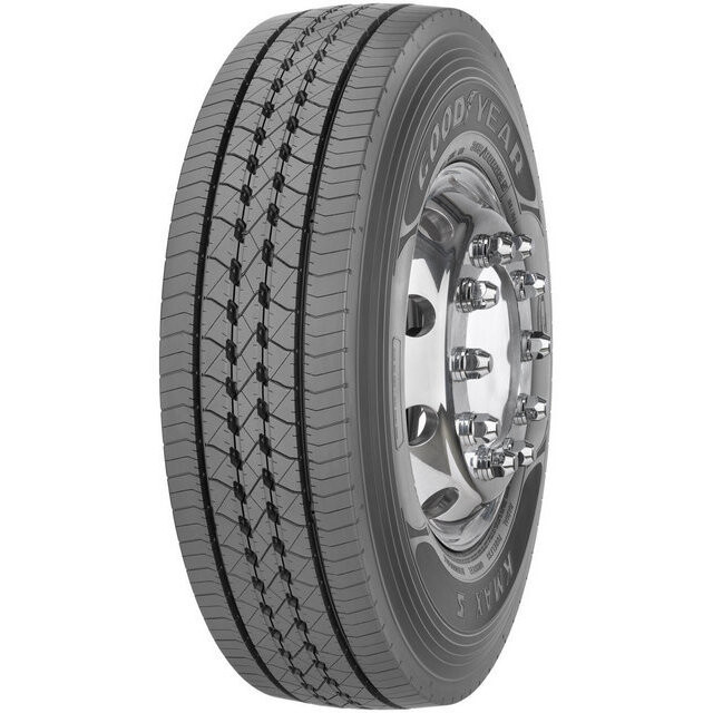 Вантажні шини Goodyear KMax S (рульова) 245/70 R19.5 136/134M-зображення-1