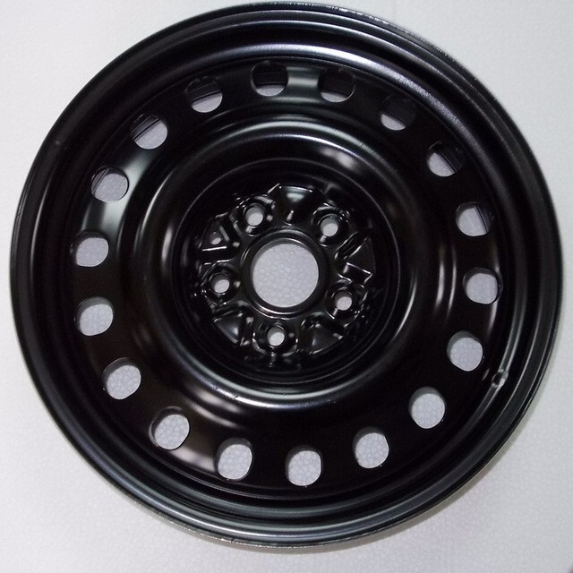 Сталеві диски Steel Nissan R14 W5.5 PCD4x100 ET43 DIA60.1 (black)-зображення-1