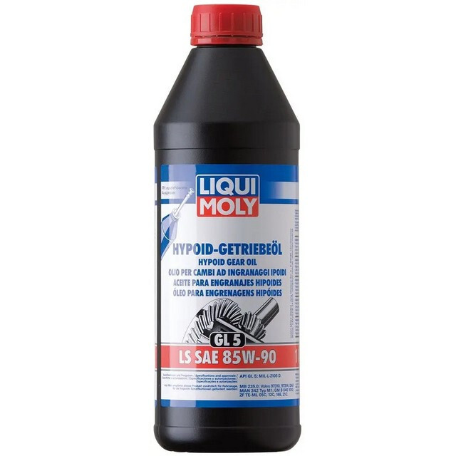 Трансмісійна олива Liqui Moly HYPOID-GETRIEBEOIL GL5 85W-90 LS (1л.)