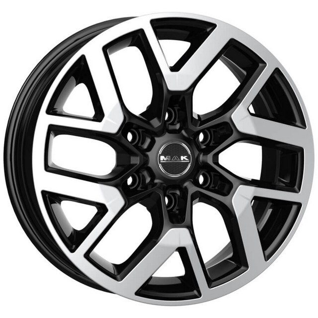 Литі диски Mak Gravel R17 W7.5 PCD6x130 ET55 DIA84.1 (black mirror)-зображення-1